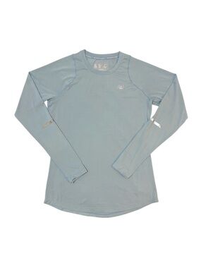 New Balance Light Blue Long Sleeve running Top